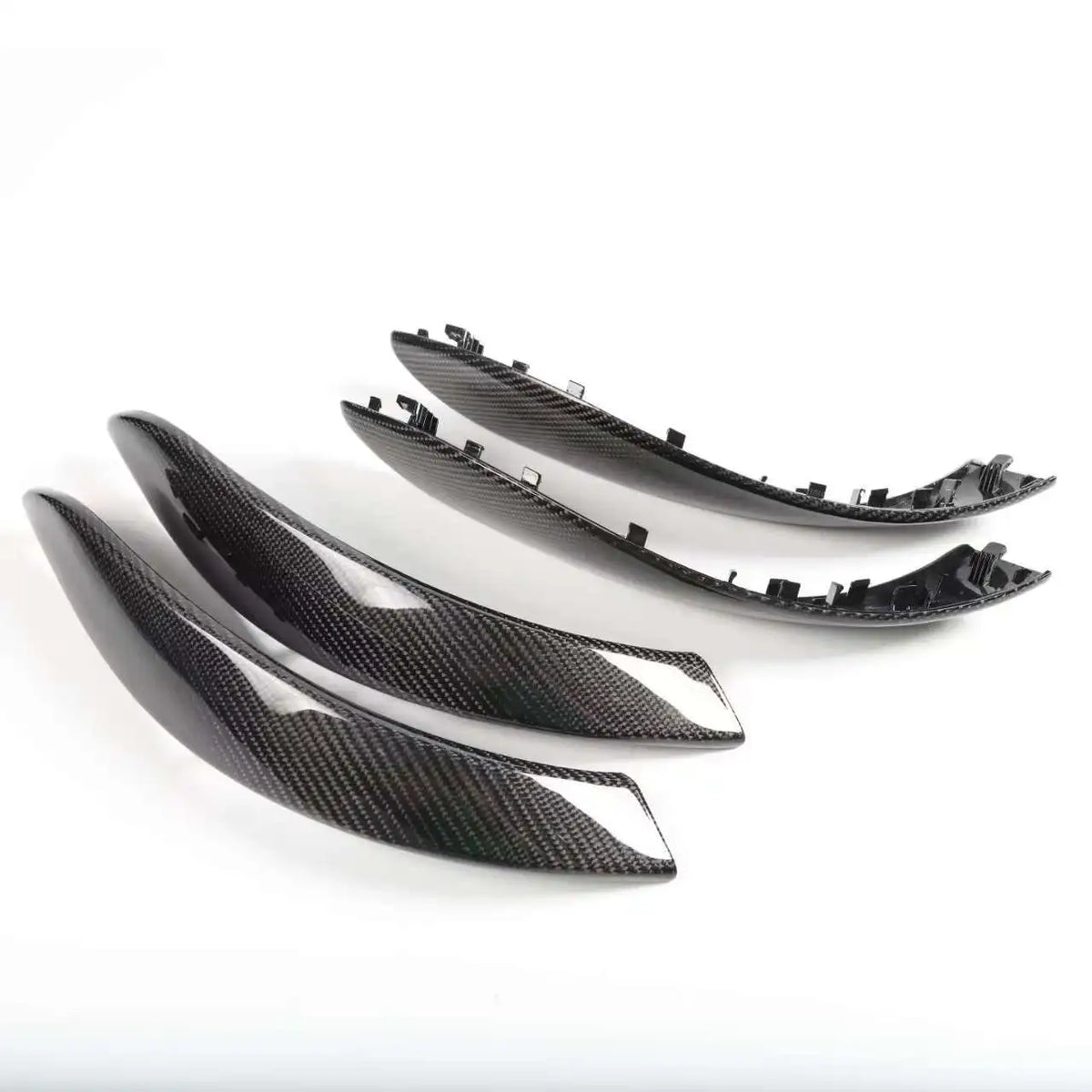 Real Carbon Fiber Interior Car Door Pull Handle Outer Cover Trim Shift Base For BMW 3 4 Series M3 M4 F30F34 F36 F32 F33 F80 F82 by InterCyprus Trading Ltd