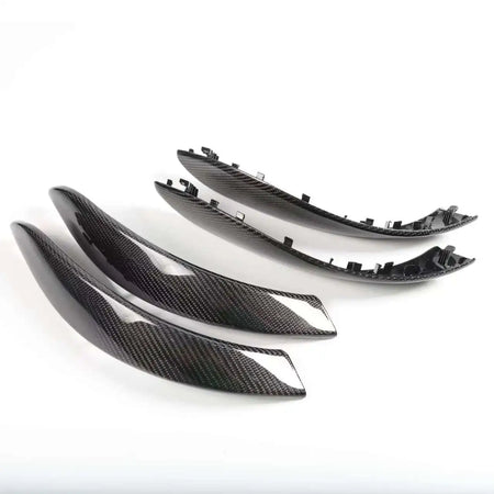 Real Carbon Fiber Interior Car Door Pull Handle Outer Cover Trim Shift Base For BMW 3 4 Series M3 M4 F30F34 F36 F32 F33 F80 F82 by InterCyprus Trading Ltd
