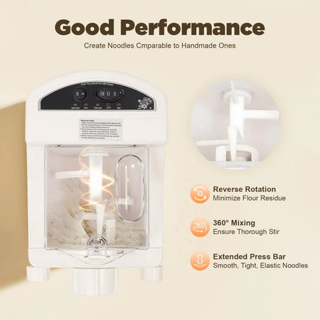 Household Noodle Making Machine &ndash; Dough Kneader And Cutter