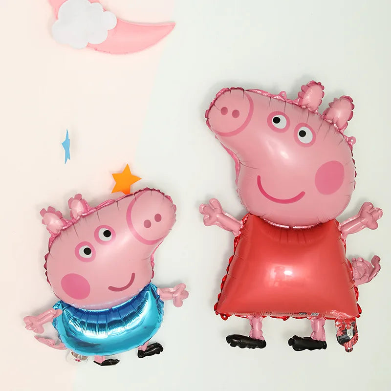 Peppa Pig Cartoon Balloon Set for Kid Birthday Party Decor - Cyprus