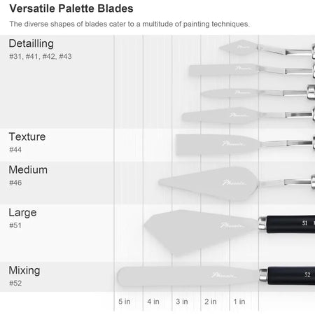PHOENIX High Flexible Palette Knife E5421 &ndash; Ultra Flexible