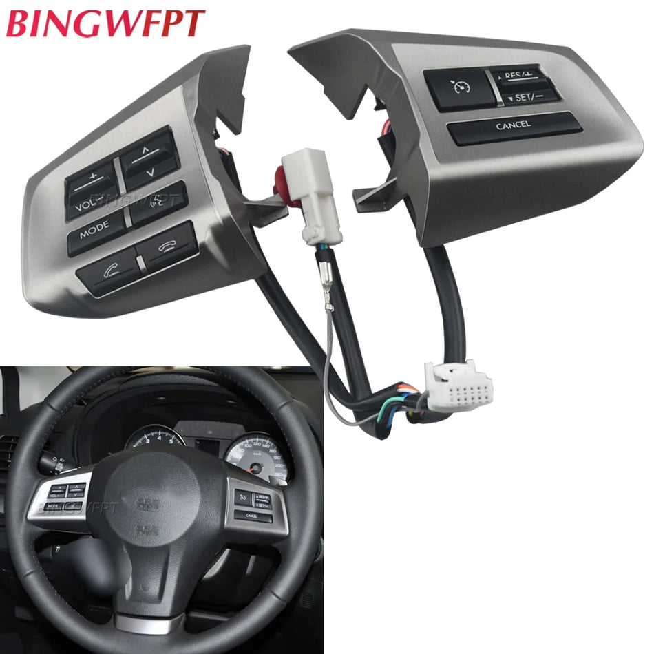 Cruise Control Button With Red Backlight For Subaru XV Crosstrek