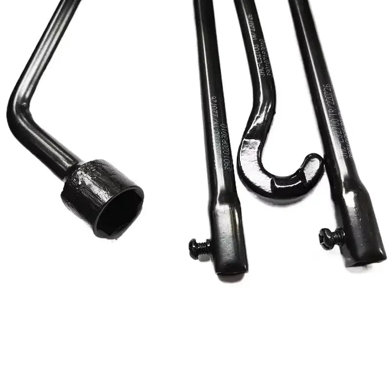Car Spare Tire Jack Tool Kit with T6 T8 Lug Wrenches by InterCyprus Trading Ltd