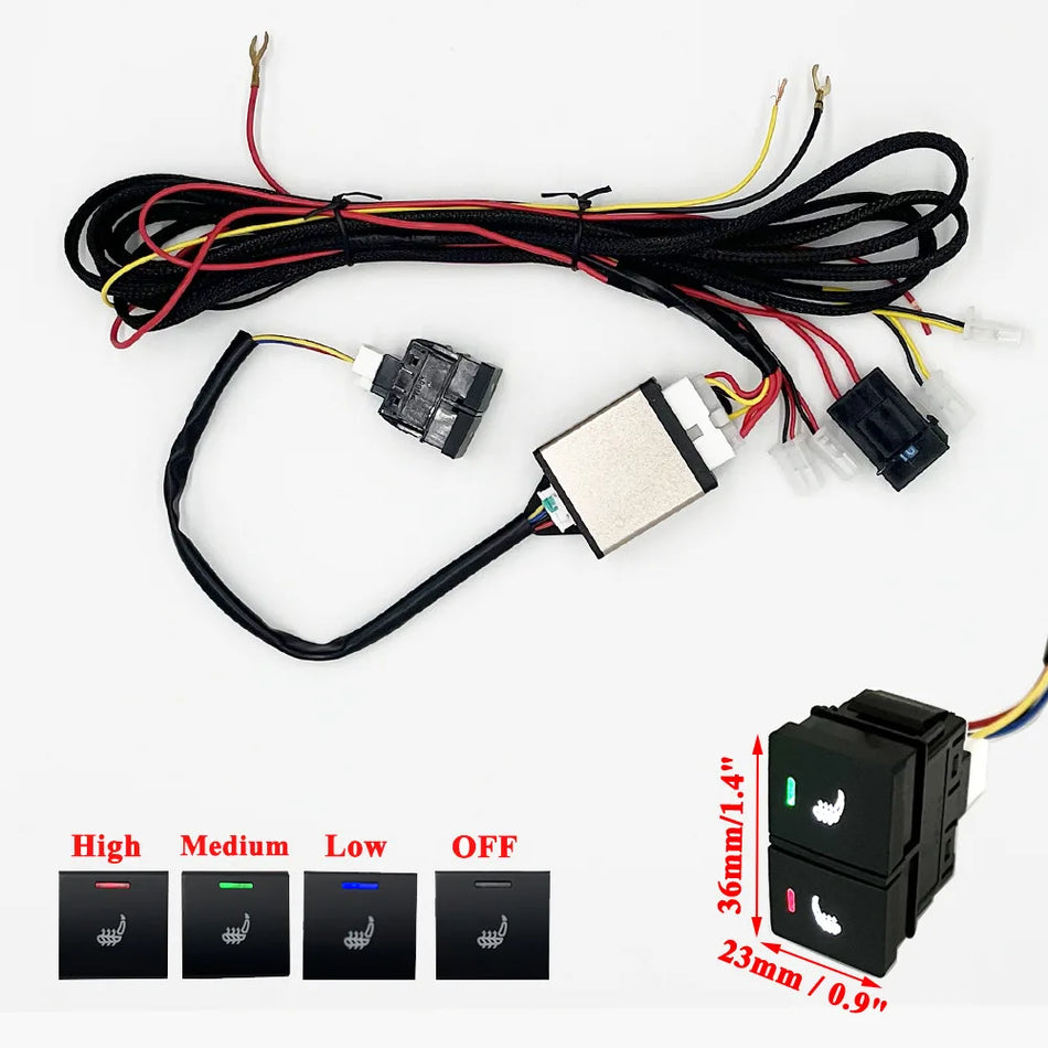 Sada vyhřívání autosedačky Honda Accord, CR-V s 12V slitinovými vyhřívacími podložkami