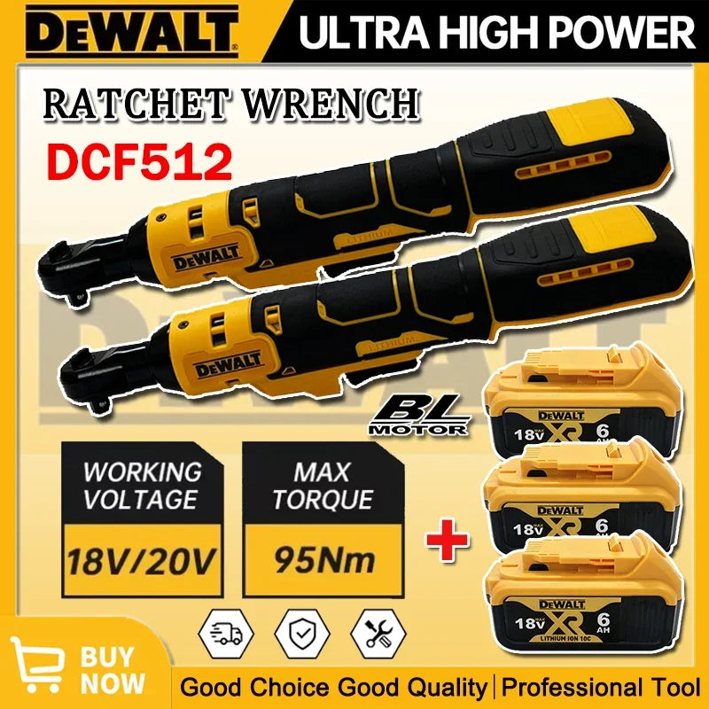 DeWalt bevielis bešepetėlinis smūginis veržliasukis su ilgu pasiekiamu raktu