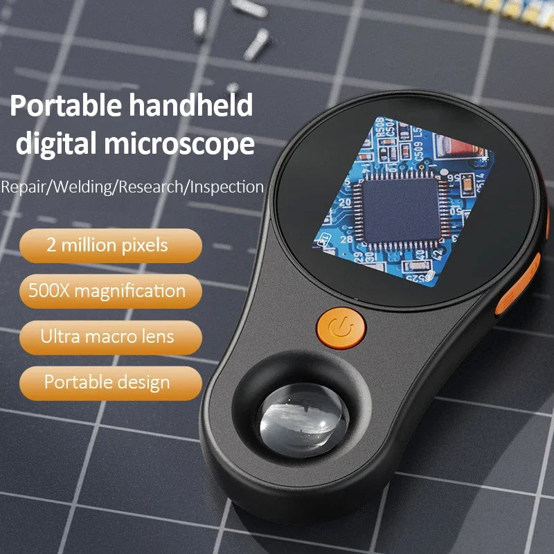 500X Handheld Microscope Magnifier &ndash; Ultra High 500X
