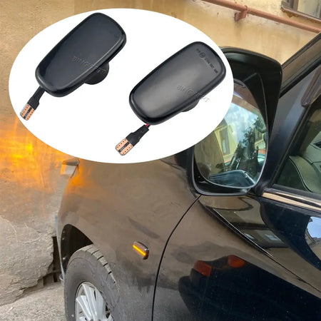 For Toyota Prius Kluger Wish Land Cruiser 200 Prado 120 RAV4 Altezza Lexus IS300 Dynamic Led Side Marker Lights Turn Signal Lamp by InterCyprus Trading Ltd