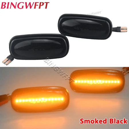 1 Pair For Land Rover Discovery 2 1999-2004 Defender Freelander 1 1997-2005 Dynamic Flowing Water LED Side Marker Light by InterCyprus Trading Ltd