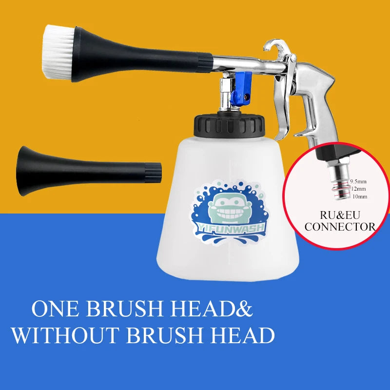 Tornado Car Interior Deep Cleaning Dust Gun &ndash; High Pressure RU EU two head