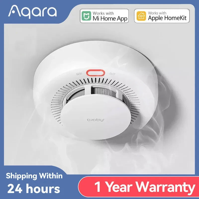 Detector de Fum Zigbee Inteligent cu Control prin Aplicație și Alertă Sonoră
