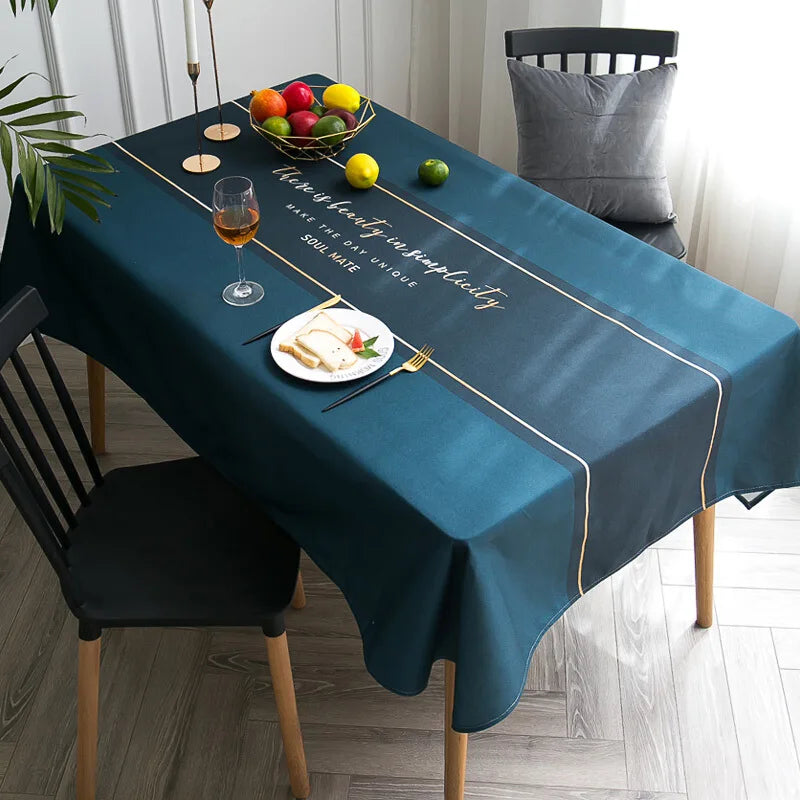 ZBQ8160 Tablecloth &ndash; Waterproof and Oil Proof Fabric