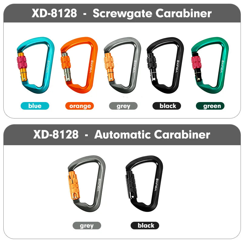 Xinda Outdoor Carabiner &ndash; 30kN Load Capacity Aluminum Alloy