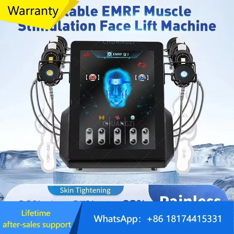 Dispositivo de tonificación muscular facial EMS Tesla Sculpt para el antienvejecimiento