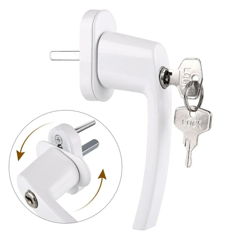 Inline Fönsterhandtag Espag Nyckellåsande Aluminiumlegering