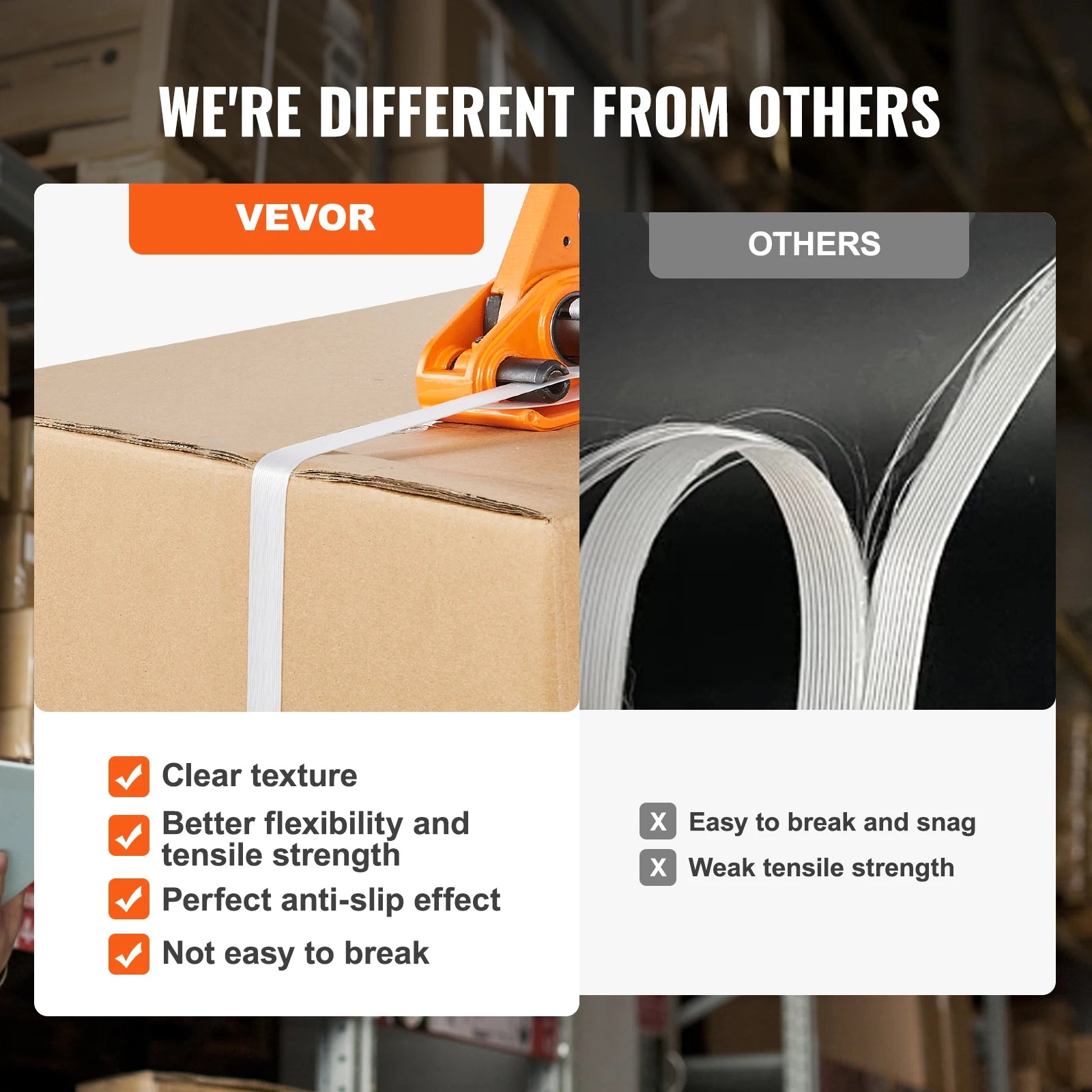 SucceBuy Sealless Strapping Tensioner &ndash; 800 kg Tension