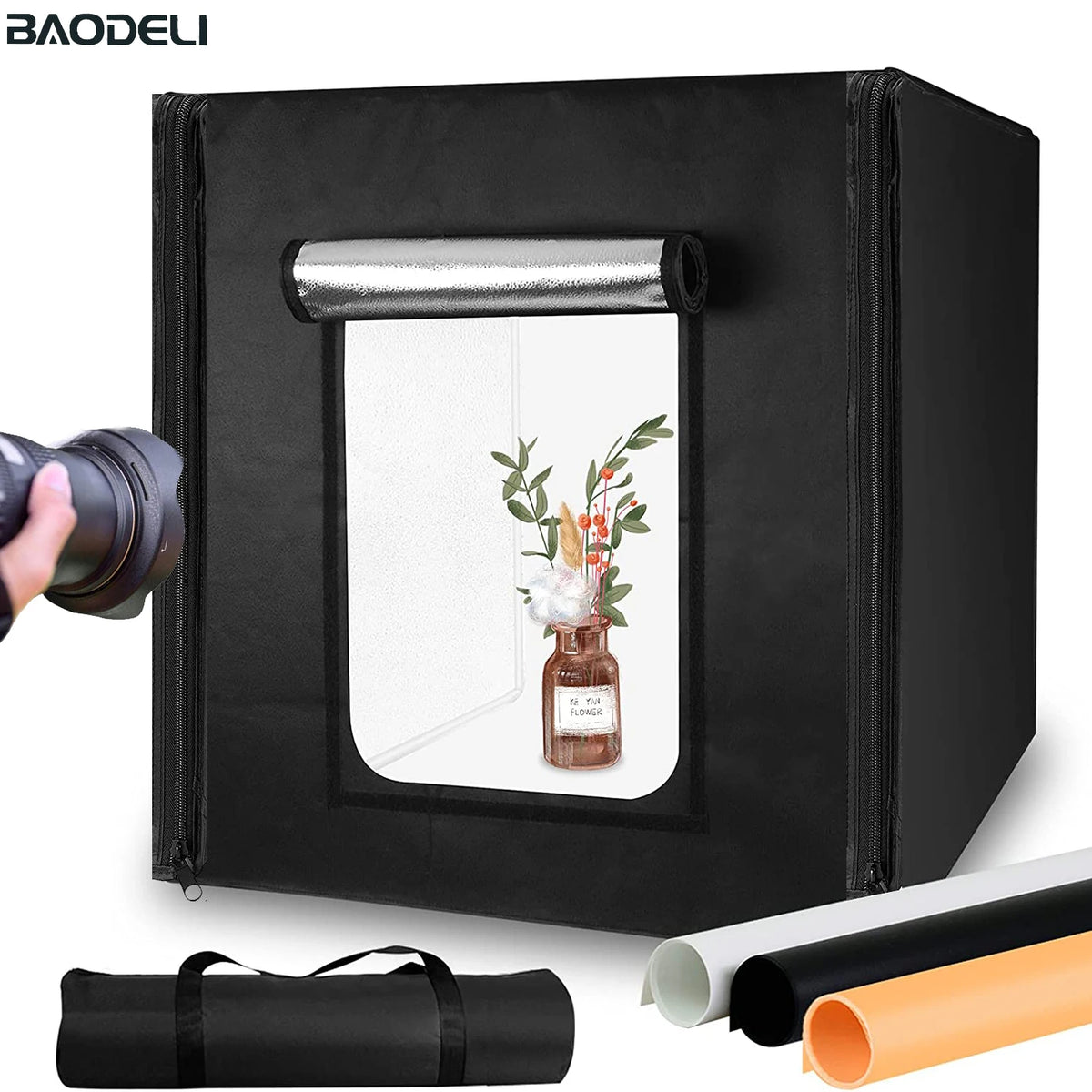 Photo Studio Light Box 16x16in - Adjustable Brightness
