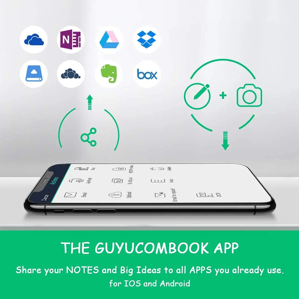 A6 Reusable Smart Notebook with Cloud Storage and Erasable Pen