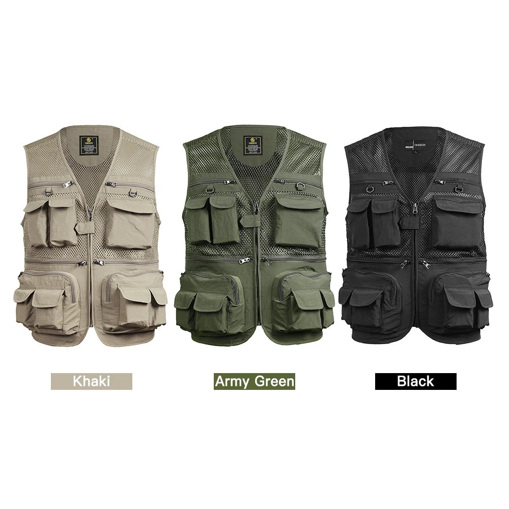 Fishing Vest Breathable Travel Mesh Vest &ndash; All Day Comfort