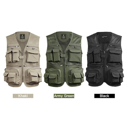 Fishing Vest Breathable Travel Mesh Vest &ndash; All Day Comfort
