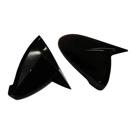 Black Side Mirror cover Caps Replacement For VW Golf 7 MK7 MK7.5 GTI R GTE GTD 2014-2019 by InterCyprus Trading Ltd