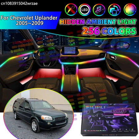 For Chevrolet Volt 2011~2015 MK1 Holden RGB Car Interior Ambient Lights Strips Breathing Lighting Kit App Control LED strips by InterCyprus Trading Ltd