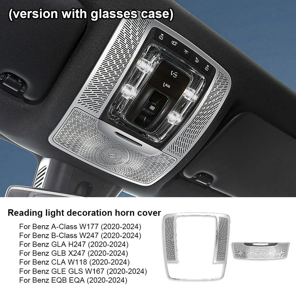 Cubierta plástica para luz de lectura delantera para Mercedes-Benz W167 W177 EQA EQB