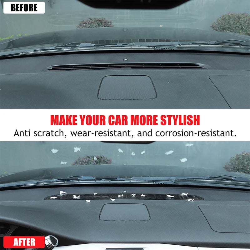 Capac negru din plasă pentru ieșirea aerului din oțel inoxidabil pentru Escalade