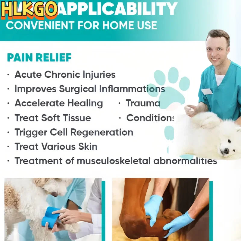 3x 808nm Studená laserová terapie zařízení s LED displejem