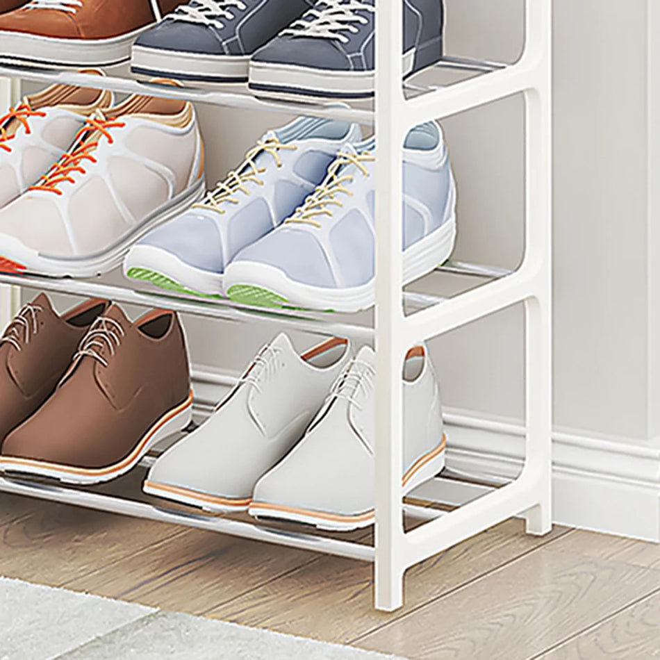 Multi-Layer Shoe Rack with Dust Cover for Organised Storage