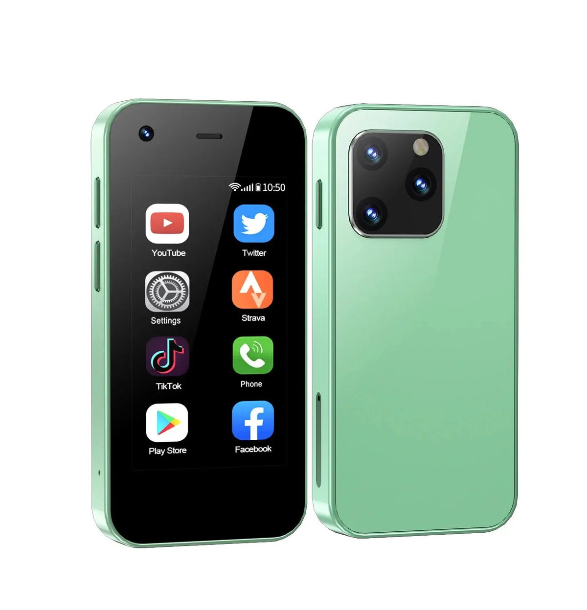 SERVO KING5000 Mini Android Smartphone &ndash; Pocket Friendly green / 16g / 2 G