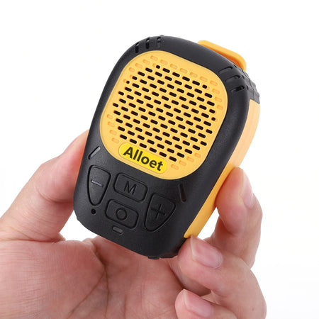 Wearable Waterproof Bluetooth 5.3 Speaker with Magnetic Clip and Mic