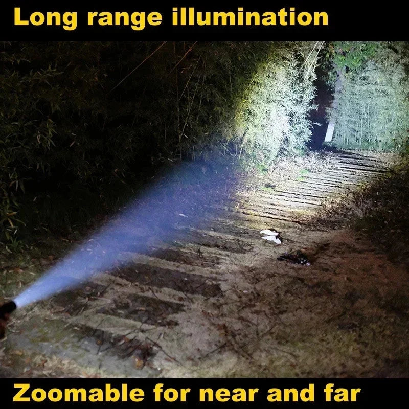 Baseball Bat LED Flashlight Aluminum Alloy &ndash; Ultra Bright