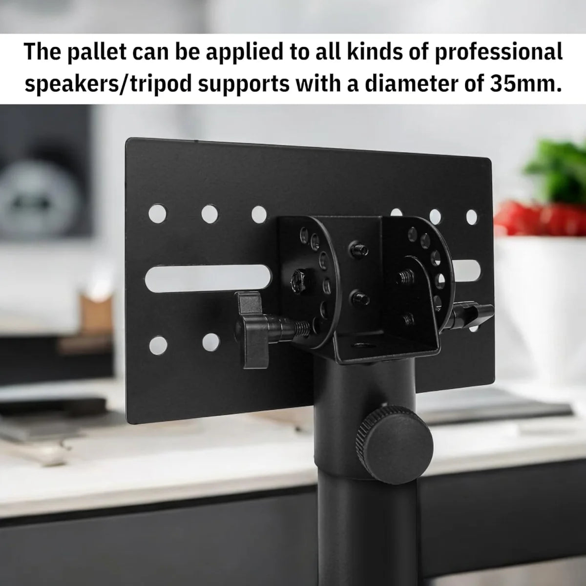 Miwayer 35mm DJ Speaker Stand Adapter Cap &ndash; Rotatable Top