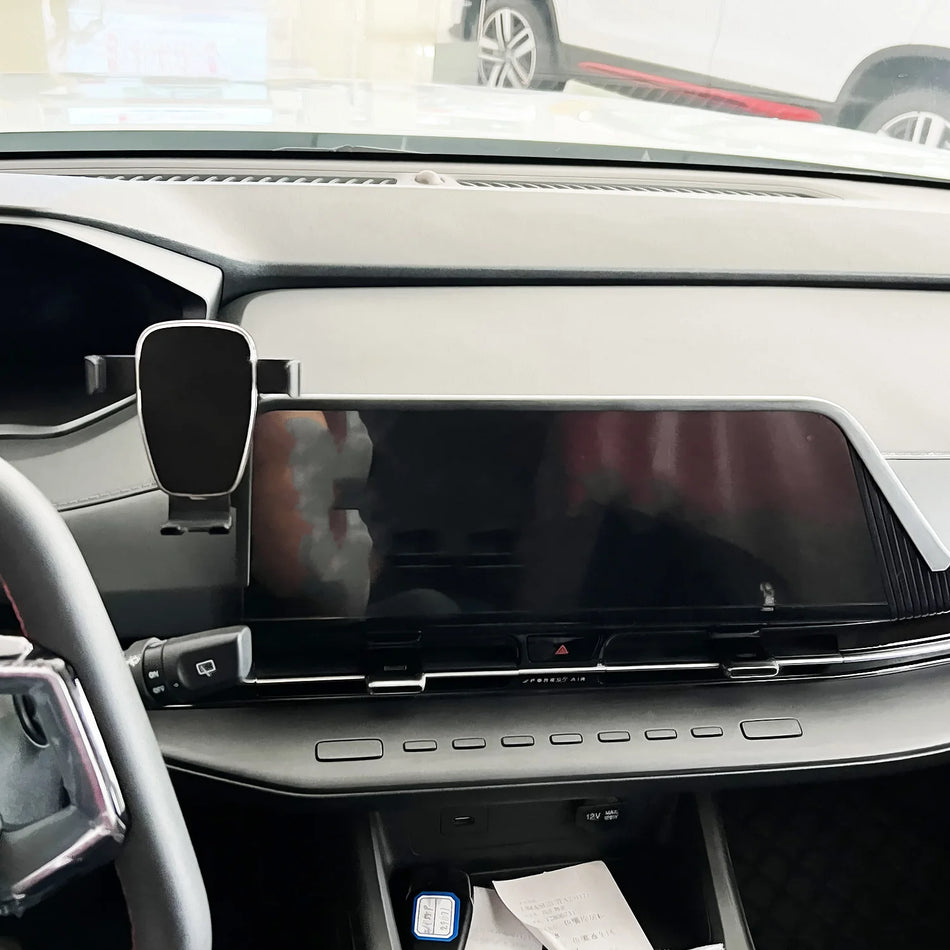 Supporto per telefono auto wireless Changan CS55 Plus con montaggio a gravità