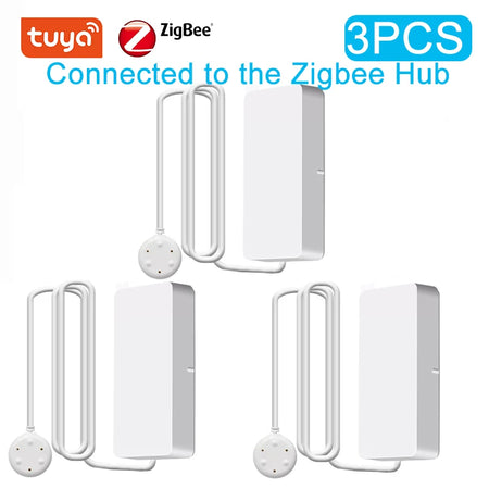 Tuya WiFi Water Leakage Alarm &ndash; Standalone Leak Sensor Zigbee Version 3PCS
