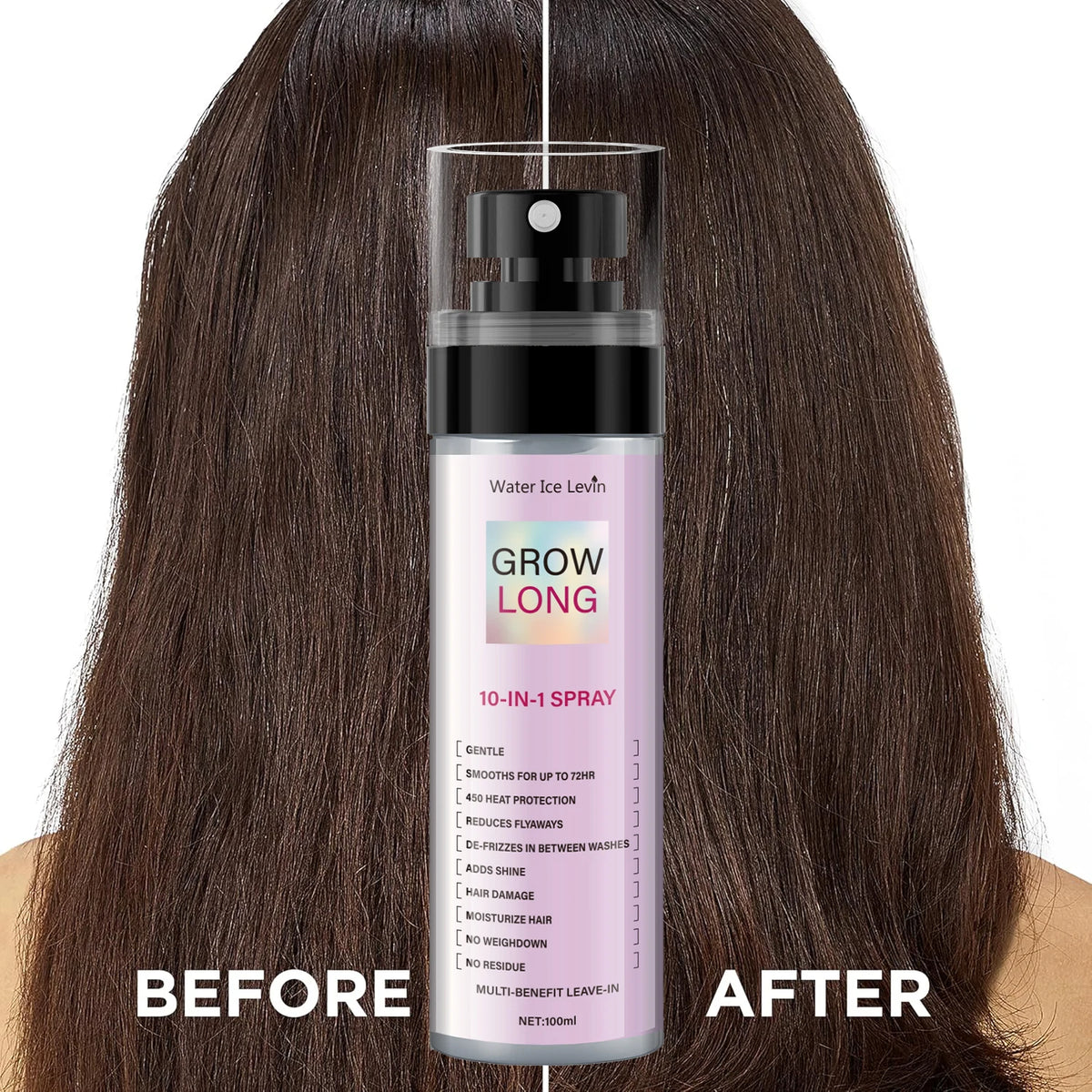 Water Ice Levin 10 in 1 Long Hair Care Spray &ndash; Innovative All-Round Hair Treatment