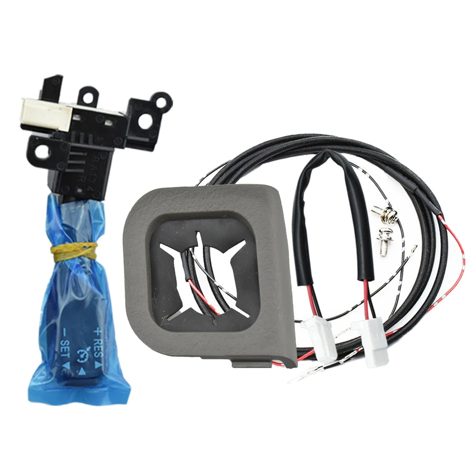 Interruptor de control de crucero del volante ABS+PC para Toyota E'Z