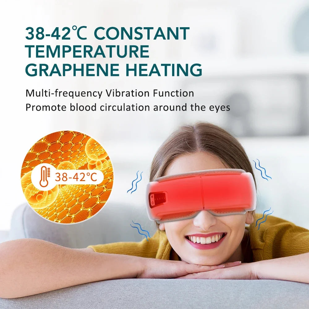 Electric Eye Massager &ndash; Wireless Charging And Air Pressure