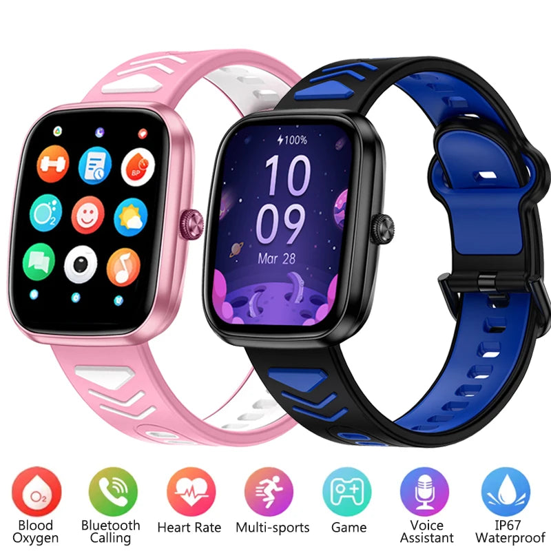 Luxuglow Kids Smart Watch &ndash; HD 1.75 Inch Touch Screen