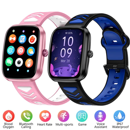Luxuglow Kids Smart Watch &ndash; HD 1.75 Inch Touch Screen