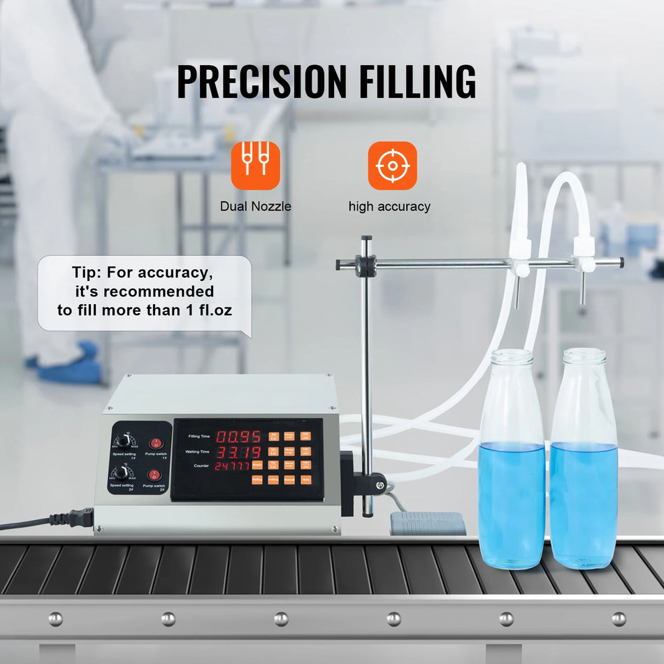 SYD-580 Riempitrice a Doppio Ugello – Controllo Digitale