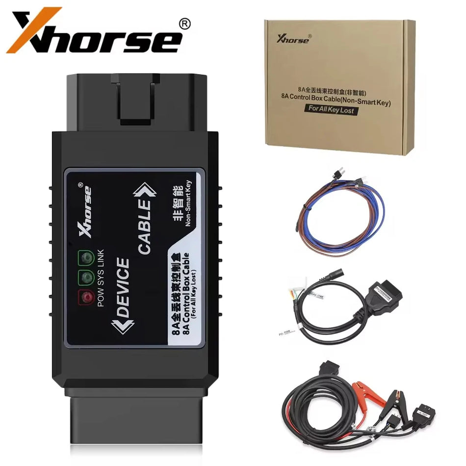 Avaimen adapteri Toyota 8A ei-älyavaimille, kaikki avaimet kadonneet VVDI2-yhteensopiva lukkosepille