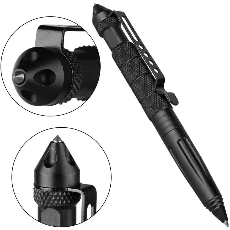 QHSPE Tactical Multifunctional Pen - Survival Tool &amp; Glass Breaker