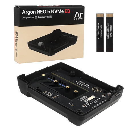 Argon NEO 5 M.2 NVME PCIe Expansion Board &ndash; Enhanced SSD Booting for Raspberry Pi 5