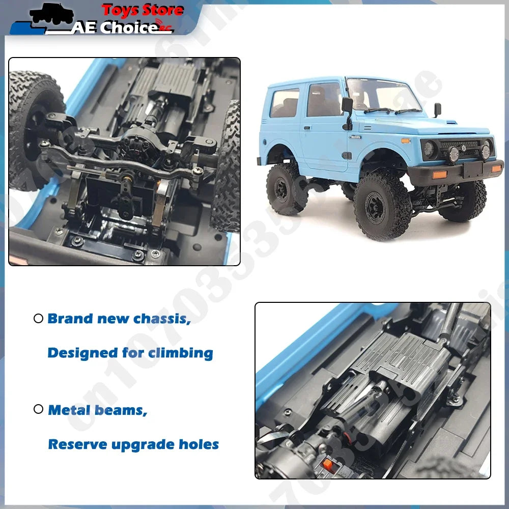 WPL C74-1 1/10 RC Car Jimny Warrior JA11 4WD 2.4G Crawler On-Road Toy