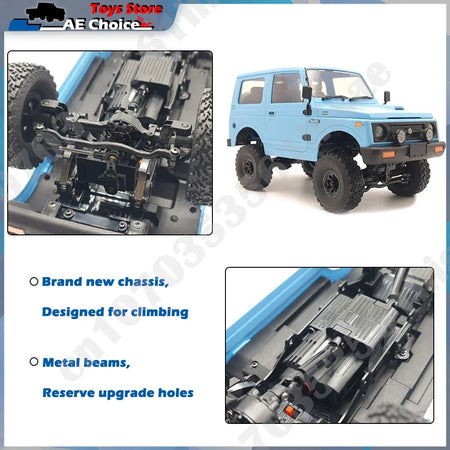 WPL C74-1 1/10 RC Car Jimny Warrior JA11 4WD 2.4G Crawler On-Road Toy
