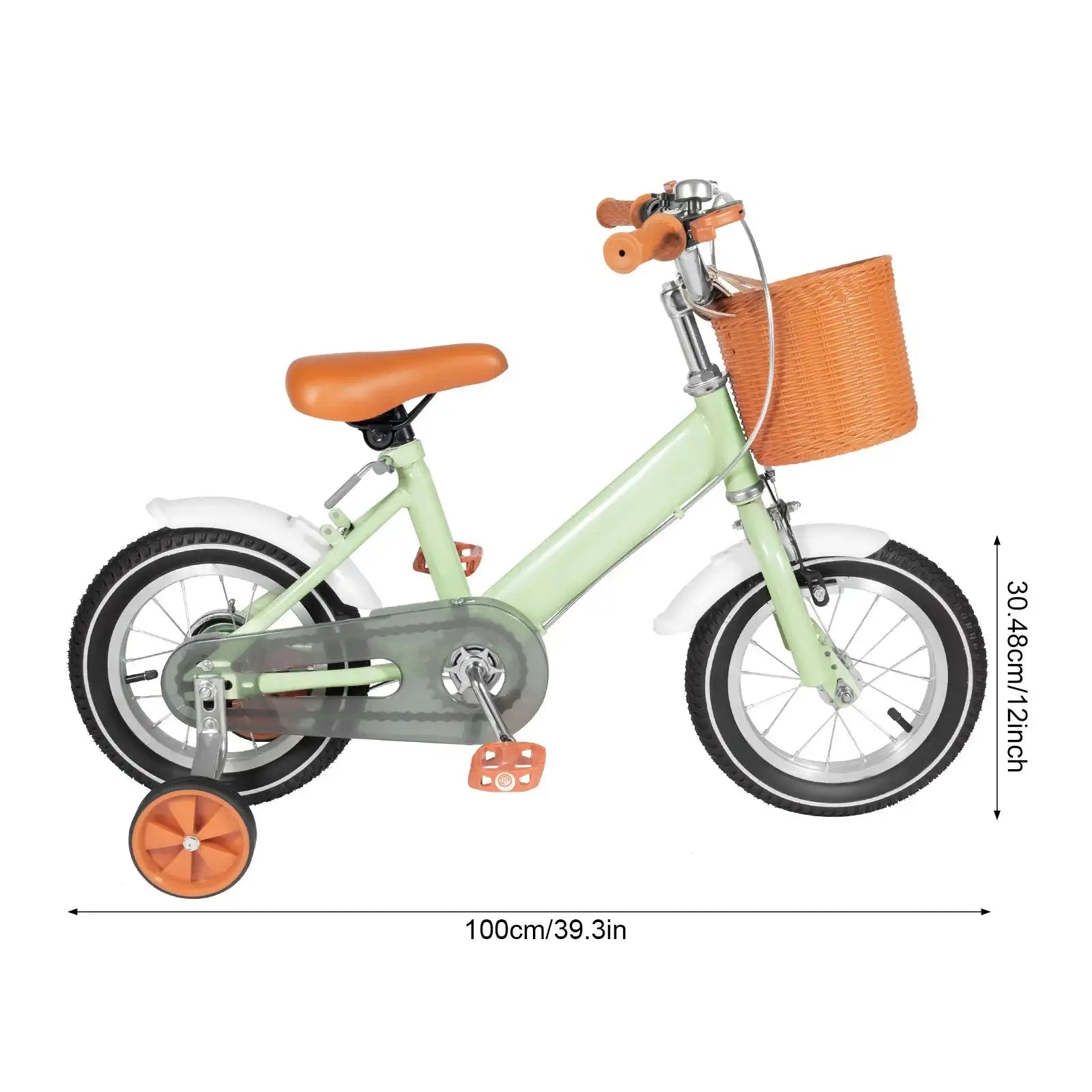 12 Inch Kids Balance Learning Bicycle - Height Adjustable green / GERMANY