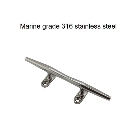 AISI 316 Deck Cleat 4-12 Inch &ndash; Marine Grade Resistant