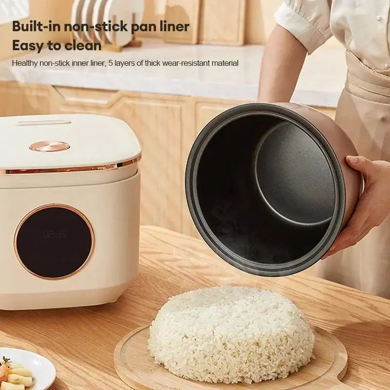 Smart Mini Rice Cooker 5L Multifunction Portable Nonstick