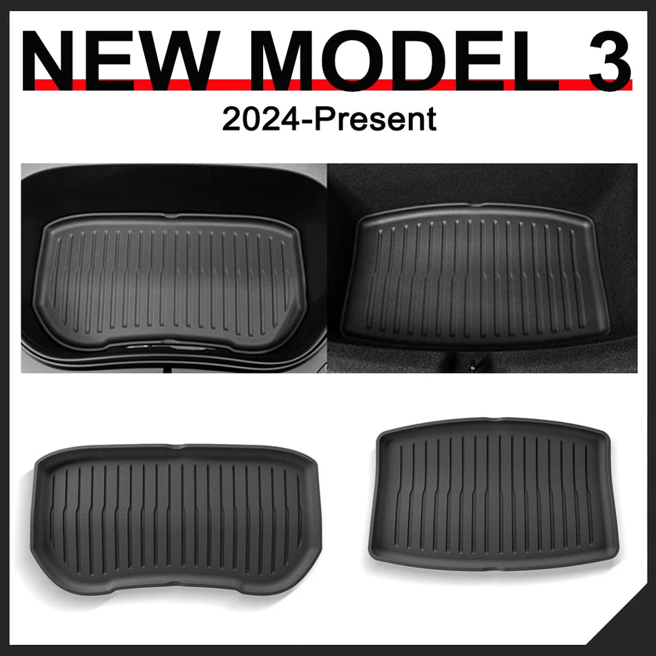 TPE-Front- und Heckmatten für Tesla Model 3 Highland 2024-2026